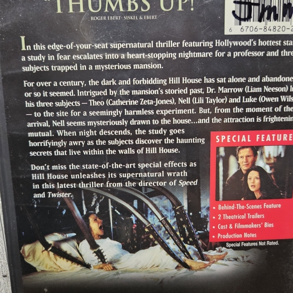 The Haunting DVD Widescreen Signature Selection Liam Neeson Catherine Zeta-Jones - Picture 7 of 9